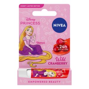 NIVEA Wild Cranberry - Disney Pielęgnująca pomadka, 4,8 g